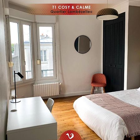 Studio cosy et calme à Lambézellec Appartamento Brest Esterno foto
